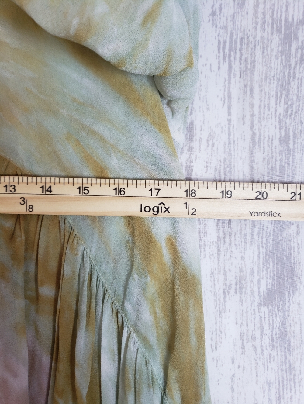 Young Fabulous & Broke Rosa mini dress green & pink tie-dye Boho Festival Medium - Picture 8 of 10